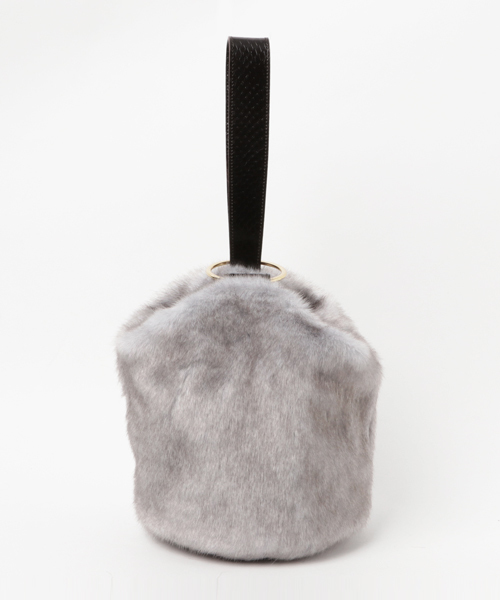 STUDIOUS SELECT（ステュディオスセレクト）の「チャームワンハンドルトート（トートバッグ・レディース・ブラウン/グレー・FREE）」の2枚目の写真