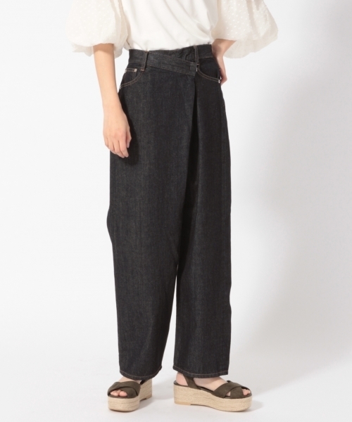 LOWRYS FARM（ローリーズファーム）の「ＣＯＮＥ＊クロスオーバー　778799（その他パンツ・レディース・ブラック/ブルー/ネイビー・MEDIUM/LARGE）」の3枚目の写真