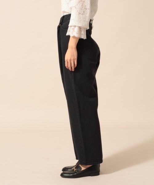 LOWRYS FARM（ローリーズファーム）の「ＣＯＮＥ＊クロスオーバー　778799（その他パンツ・レディース・ブラック/ブルー/ネイビー・MEDIUM/LARGE）」の4枚目の写真