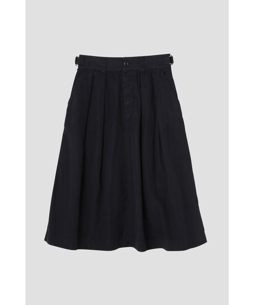 MHL.（エムエイチエル）の「COTTON LINEN TOUGH POPLIN（スカート・レディース・ブラック/ベージュ/ライトグレー・2/1/3）」の10枚目の写真