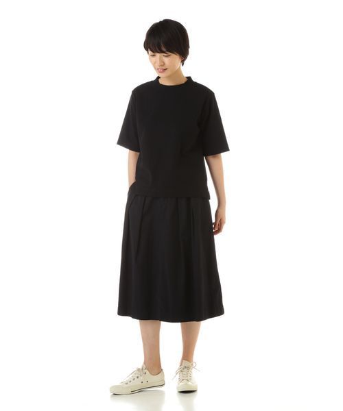 MHL.（エムエイチエル）の「COTTON LINEN TOUGH POPLIN（スカート・レディース・ブラック/ベージュ/ライトグレー・2/1/3）」の11枚目の写真