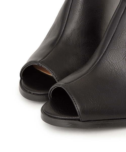 laboratory work（ラボラトリーワーク）の「シンプルサボ（サンダル・レディース・ブラック/キャメル・LARGE/MEDIUM/SMALL）」の11枚目の写真