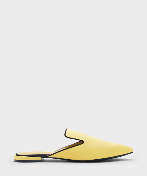 CHARLES & KEITH（チャールズ & キース）の「メッシュディテールスリッポン / MESH DETAIL SLIP ONS（スリッポン・レディース・ブラック/イエロー/グリーン・24.5cm/22.5cm/23.5cm/23cm/25cm）」の3枚目の写真