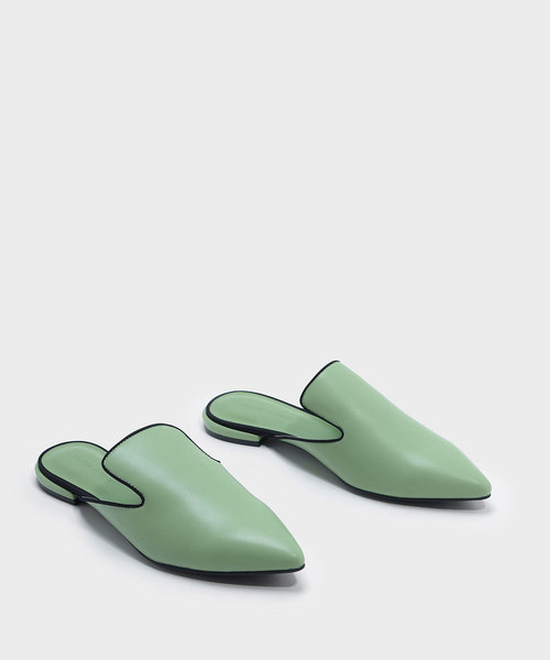 CHARLES & KEITH（チャールズ & キース）の「メッシュディテールスリッポン / MESH DETAIL SLIP ONS（スリッポン・レディース・ブラック/イエロー/グリーン・24.5cm/22.5cm/23.5cm/23cm/25cm）」の11枚目の写真