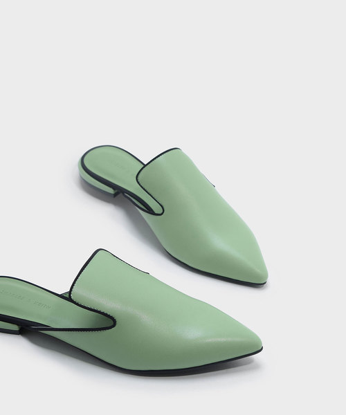 CHARLES & KEITH（チャールズ & キース）の「メッシュディテールスリッポン / MESH DETAIL SLIP ONS（スリッポン・レディース・ブラック/イエロー/グリーン・24.5cm/22.5cm/23.5cm/23cm/25cm）」の13枚目の写真