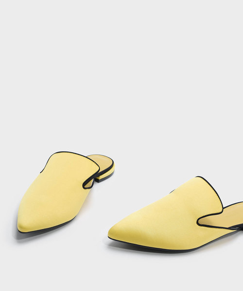 CHARLES & KEITH（チャールズ & キース）の「メッシュディテールスリッポン / MESH DETAIL SLIP ONS（スリッポン・レディース・ブラック/イエロー/グリーン・24.5cm/22.5cm/23.5cm/23cm/25cm）」の19枚目の写真