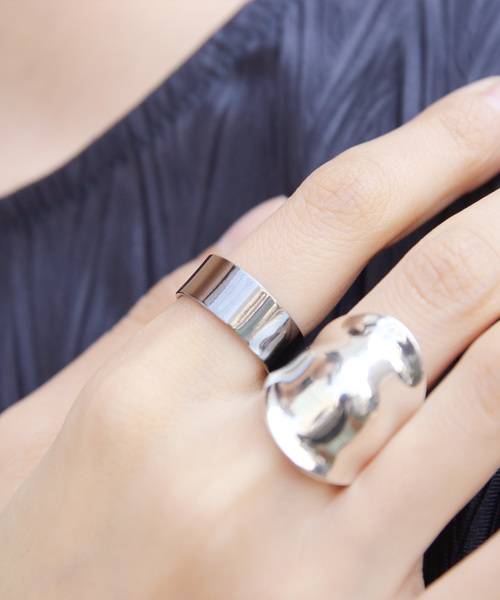 YArKA/ヤーカ】silver925 7mm plane ring [pwo]/シルバー925 7