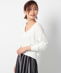 laboratory work | コットンベーシックVネックカーディガン(カーディガン/ボレロ)