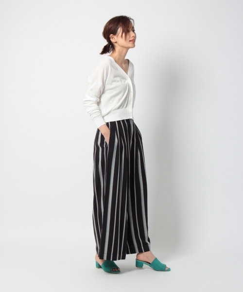 laboratory work（ラボラトリーワーク）の「コットンベーシックVネックカーディガン（カーディガン/ボレロ・レディース・ホワイト/ブラック/オレンジ/ブルー・MEDIUM）」の16枚目の写真