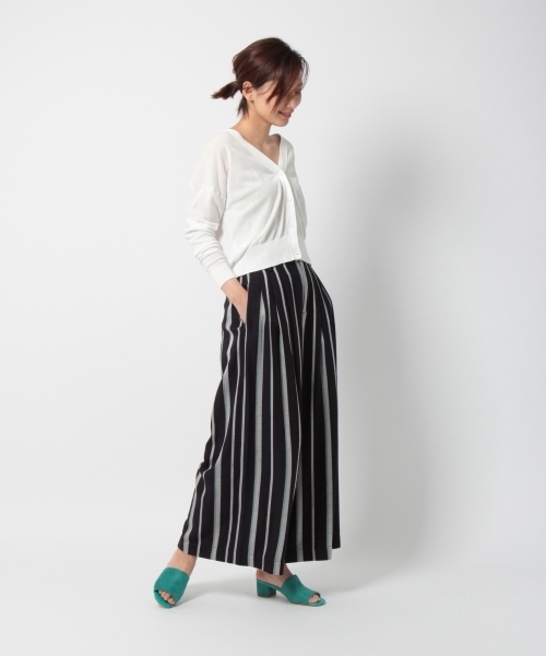 laboratory work（ラボラトリーワーク）の「コットンベーシックVネックカーディガン（カーディガン/ボレロ・レディース・ホワイト/ブラック/オレンジ/ブルー・MEDIUM）」の15枚目の写真