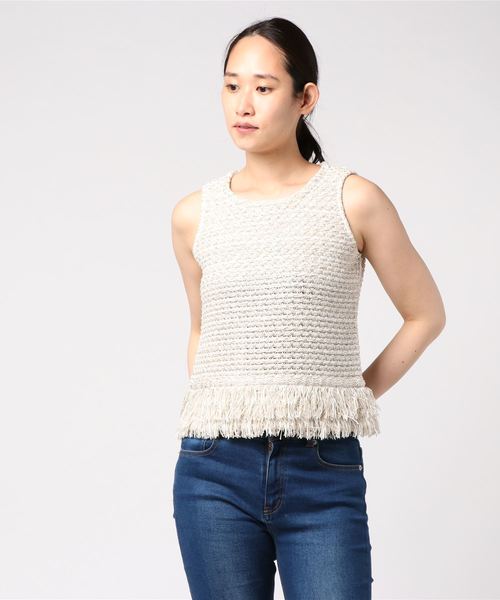ESTNATION（エストネーション）の「ESTNATION 裾フリンジ