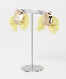 koe | シフォンリボンピアス(ピアス（両耳用）)
