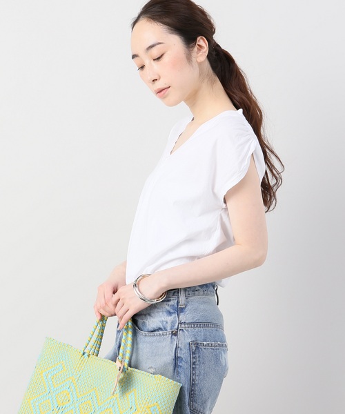 CAL．Berries（カルベリーズ）の「【CAL.Berries / カルベリーズ】ハリウッドタンク（Tシャツ/カットソー・レディース・ホワイト/ブラック/ピンク/ブルー・SMALL）」の2枚目の写真