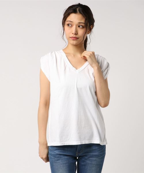 CAL．Berries（カルベリーズ）の「【CAL.Berries / カルベリーズ】ハリウッドタンク（Tシャツ/カットソー・レディース・ホワイト/ブラック/ピンク/ブルー・SMALL）」の10枚目の写真