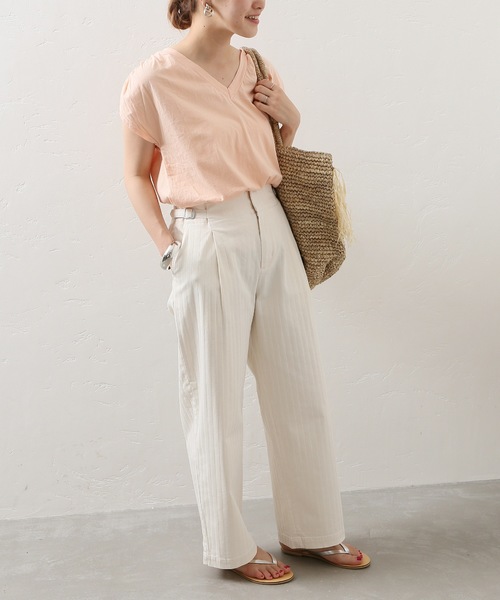 CAL．Berries（カルベリーズ）の「【CAL.Berries / カルベリーズ】ハリウッドタンク（Tシャツ/カットソー・レディース・ホワイト/ブラック/ピンク/ブルー・SMALL）」の13枚目の写真