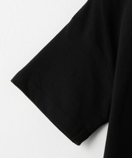 coen（コーエン）の「AIRPORTプリントTシャツ（Tシャツ/カットソー・レディース・ホワイト/ブラック/オリーブ・LARGE/MEDIUM）」の5枚目の写真