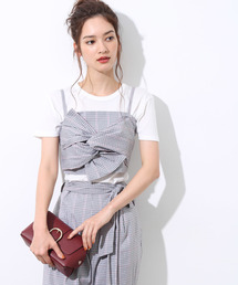 ROPE' mademoiselle�i���y�}�h���A�[���j�́u�y�Z�b�g�p���c�Ή��z�o�����V�A�`�F�b�N�r�X�`�F�i���̑��g�b�v�X�j�v