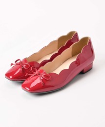 one after another NICE CLAUP | スカラップバレエシューズ(バレエシューズ)