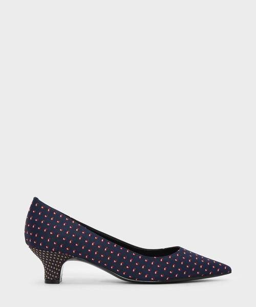 CHARLES & KEITH（チャールズ & キース）の「キトンヒールパンプス / KITTEN HEEL PUMPS（パンプス・レディース・ブラック/ブルーグリーン/マルチ・22.5cm/23cm/23.5cm/24.5cm/25cm/25.5cm）」の3枚目の写真