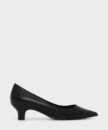 キトンヒールパンプス / KITTEN HEEL PUMPS