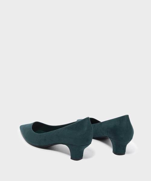 CHARLES & KEITH（チャールズ & キース）の「キトンヒールパンプス / KITTEN HEEL PUMPS（パンプス・レディース・ブラック/ブルーグリーン/マルチ・22.5cm/23cm/23.5cm/24.5cm/25cm/25.5cm）」の8枚目の写真