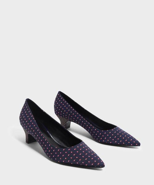 CHARLES & KEITH（チャールズ & キース）の「キトンヒールパンプス / KITTEN HEEL PUMPS（パンプス・レディース・ブラック/ブルーグリーン/マルチ・22.5cm/23cm/23.5cm/24.5cm/25cm/25.5cm）」の11枚目の写真