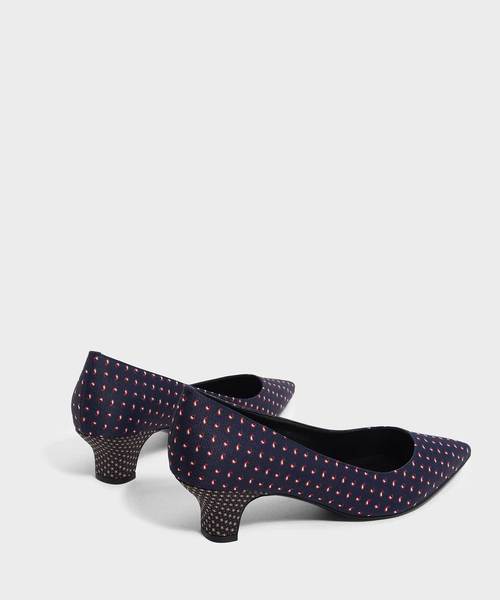 CHARLES & KEITH（チャールズ & キース）の「キトンヒールパンプス / KITTEN HEEL PUMPS（パンプス・レディース・ブラック/ブルーグリーン/マルチ・22.5cm/23cm/23.5cm/24.5cm/25cm/25.5cm）」の12枚目の写真