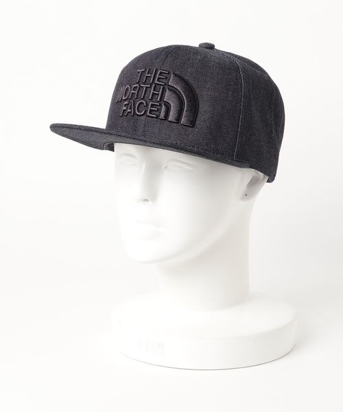 THE NORTH FACE（ザノースフェイス）の「ザ・ノース・フェイス TNFトラッカーキャップ（キャップ・メンズ・ダークブルー/インディゴブルー/ブラック/ミックスグレー・FREE）」の3枚目の写真