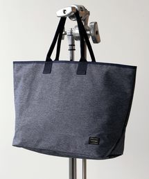別注PORTER×EDIFICE＿LOWERCASE TOTE＿ポータートート PORTER（ポーター）の「LOWERCASE×PORTER×EDIFICE シャンブレートート