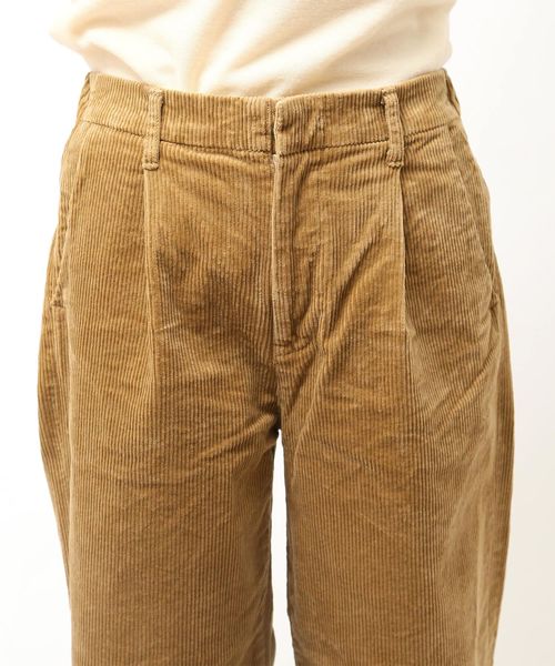 quadro(クオドロ)の「8Wストレッチコーデュロイワイドパンツ(その他パンツ・レディース・オフホワイト/ベージュ/キャメル・SMALL/MEDIUM)」の10枚目の写真