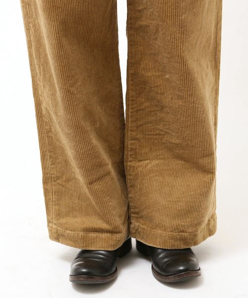 quadro(クオドロ)の「8Wストレッチコーデュロイワイドパンツ(その他パンツ・レディース・オフホワイト/ベージュ/キャメル・SMALL/MEDIUM)」の13枚目の写真
