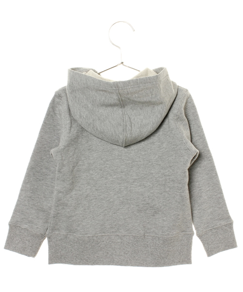 SHIPS（シップス）の「SHIPS KIDS:ロゴ ジップアップ パーカー(baby)（パーカー・キッズ・グレー/ネイビー・80/90）」の3枚目の写真