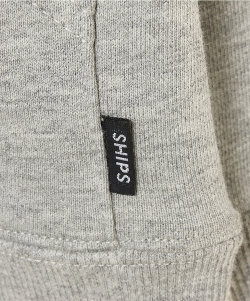 SHIPS（シップス）の「SHIPS KIDS:ロゴ ジップアップ パーカー(baby)（パーカー・キッズ・グレー/ネイビー・80/90）」の6枚目の写真