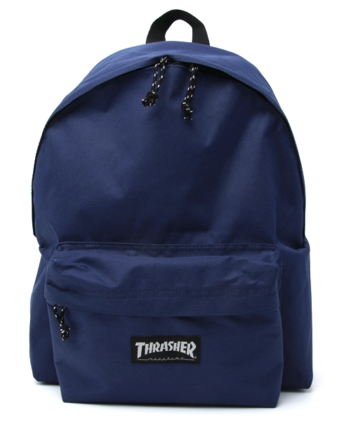 THRASHER（スラッシャー）の「∴WEGO/THRASHER ナイロンデイバッグ（バックパック/リュック・レディース・ホワイト/ネイビー・FREE）」の9枚目の写真