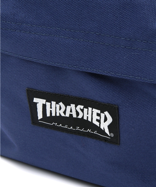 THRASHER（スラッシャー）の「∴WEGO/THRASHER ナイロンデイバッグ（バックパック/リュック・レディース・ホワイト/ネイビー・FREE）」の8枚目の写真