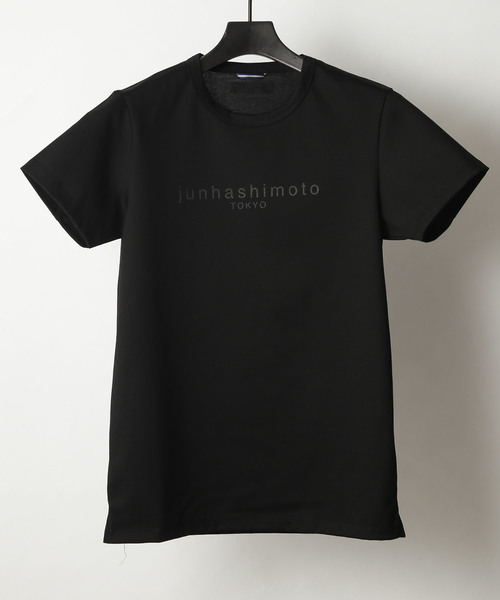 junhashimoto（ジュンハシモト）の「LOGO T（Tシャツ/カットソー・メンズ・ブラック/ネイビー/カーキ/グレー/ホワイト・2/4/5/3）」の6枚目の写真