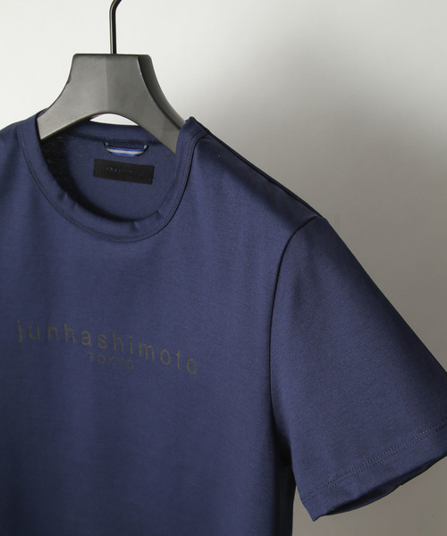 junhashimoto（ジュンハシモト）の「LOGO T（Tシャツ/カットソー・メンズ・ブラック/ネイビー/カーキ/グレー/ホワイト・2/4/5/3）」の12枚目の写真