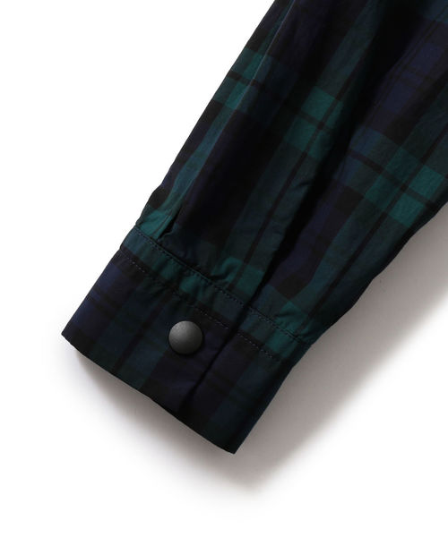 SHIPS JET BLUE（シップスジェットブルー）の「SHIPS JET BLUE: チェック ライトマウンテンパーカー（マウンテンパーカー・メンズ・ネイビー/ブルー・SMALL/MEDIUM/LARGE/X-SMALL）」の6枚目の写真