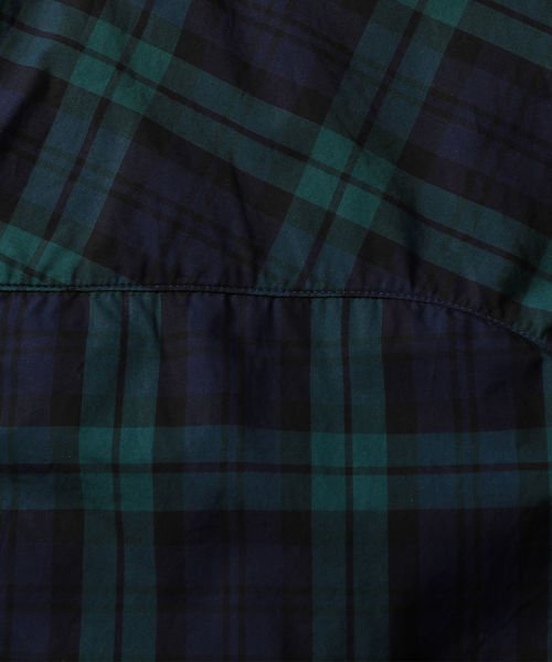 SHIPS JET BLUE（シップスジェットブルー）の「SHIPS JET BLUE: チェック ライトマウンテンパーカー（マウンテンパーカー・メンズ・ネイビー/ブルー・SMALL/MEDIUM/LARGE/X-SMALL）」の12枚目の写真