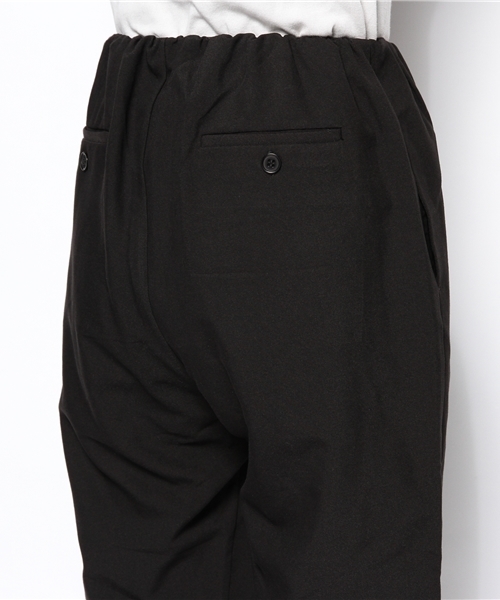 mystic(ミスティック)の「ギャザークロップドパンツ(その他パンツ・レディース・ベージュ/ブラック/グレー・フリ-)」の7枚目の写真