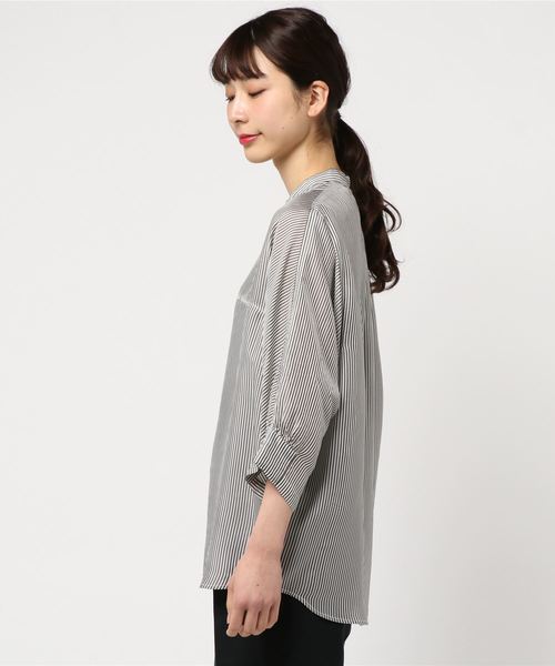 ZUCCa（ズッカ）の「(S)キュプラストライプ（シャツ/ブラウス