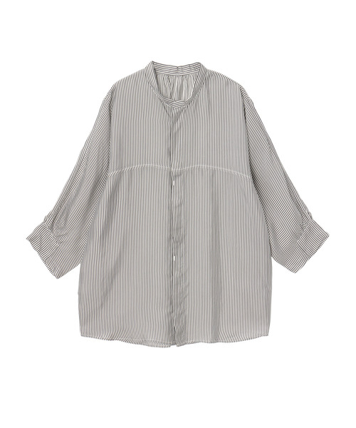 ZUCCa（ズッカ）の「(S)キュプラストライプ（シャツ/ブラウス）」 - WEAR
