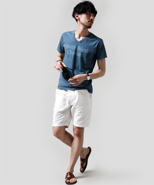 NANO universe（ナノユニバース）の「シェーディングPtTee（Tシャツ/カットソー・メンズ・ターコイズブルー/グリーン/ブラック/グレー・X-LARGE/SMALL/LARGE/MEDIUM）」の11枚目の写真