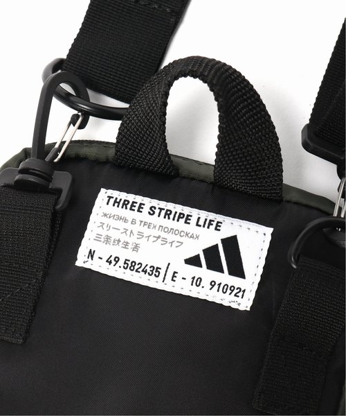 adidas(アディダス)の「【ADIDAS/アディダス】THE PACK オーガナイザー:バッグ(ショルダーバッグ・レディース・ブラック/カーキ・FREE)」の6枚目の写真