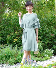 レディースのドレス グリーン カーキ 緑色系 ファッション通販 Zozotown