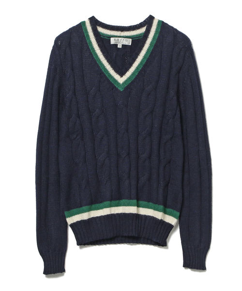 Molina Raffa ニット セーター トップス チルデン Vネックニット ニット セーター Beams Molina セール F ビームスエフ のファッション 別注 アルパカ