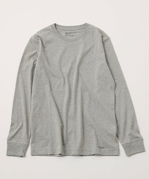 USA COTTON BASIC C/N LONG TEE/ユーエスエーコットンベーシッククルーネックロングTシャツ