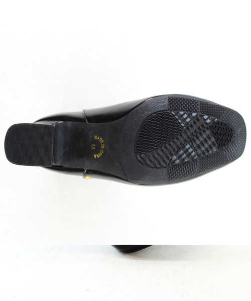 VIVIAN（ヴィヴィアン）の「バックファスナースタッズショートブーツ（ブーツ・レディース・タン/ダークブラック/ブラック系その他2/ブラウン系その他4・LL/S/M/L）」の16枚目の写真