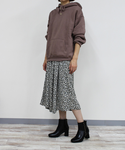 VIVIAN（ヴィヴィアン）の「バックファスナースタッズショートブーツ（ブーツ・レディース・タン/ダークブラック/ブラック系その他2/ブラウン系その他4・LL/S/M/L）」の18枚目の写真