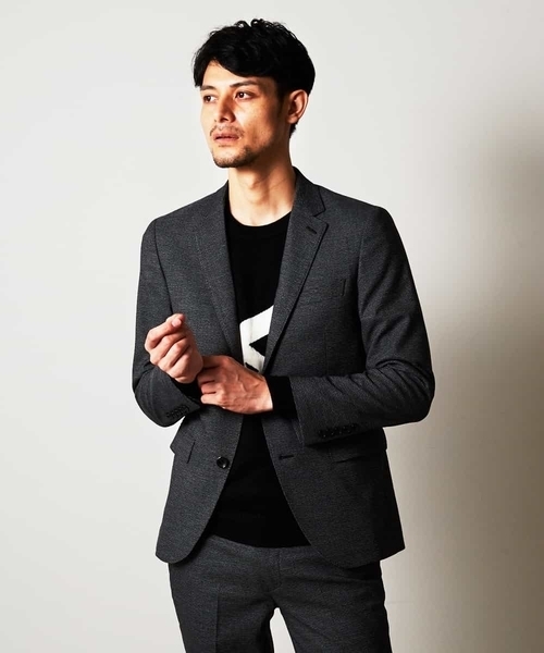MICHEL KLEIN HOMME (ミッシェルクランオム)の「ニット(ラファエロ)(ニット/セーター・メンズ・ブラック/アイボリー・46/48/51)」の8枚目の写真